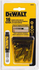 DeWALT - 10 Piece, Screwdriver Power Bit Set - #2 Phillips - USA Tool & Supply