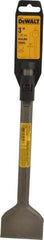 DeWALT - 3" Head Width, 12" OAL, 3/4" Shank Diam, Scaling Chisel - Hex Drive, Hex Shank, Steel - USA Tool & Supply