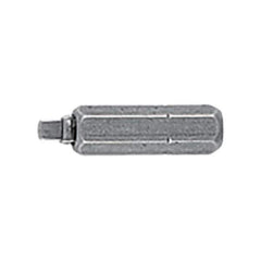 DeWALT - 1/4" Drive, #2 Square Recess Screwdriver Bit - 1" OAL - USA Tool & Supply