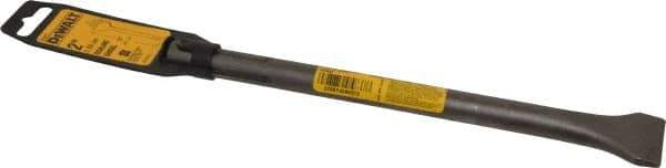 DeWALT - 2" Head Width, 12" OAL, 3/4" Shank Diam, Scaling Chisel - SDS Max Drive, SDS Max Shank, Steel - USA Tool & Supply