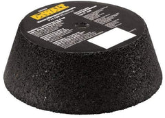 DeWALT - 6" Diam x 2" Thick, R Hardness, 16 Grit Surface Grinding Wheel - Aluminum Oxide/Silicon Carbide Blend, Type 11, Very Coarse Grade, 6,000 Max RPM, Metal Bond - USA Tool & Supply