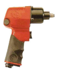 Chicago Pneumatic - 3/8" Drive, 6,800 RPM, 180 Ft/Lb Torque Impact Wrench - Pistol Grip Handle, 1,800 IPM, 14 CFM, 90 psi, 1/4" NPT Inlet - USA Tool & Supply