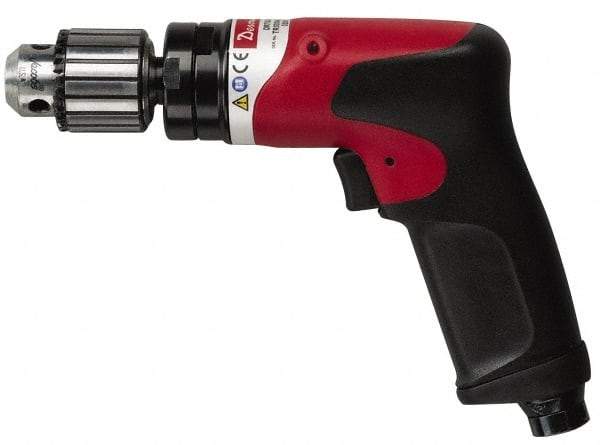 Chicago Pneumatic - Air Drills Chuck Size: 3/8 Chuck Type: Keyed - USA Tool & Supply