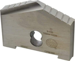 Allied Machine and Engineering - 2-7/8" Diam x 3/8" Thick, Seat Code D, 130° Included Angle Spade Drill Insert - Uncoated Powdered Metal, Powdered Metal, Series D - USA Tool & Supply