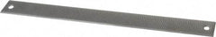 PFERD - 14" Long, Second Cut, Flat American-Pattern File - Curved Cut, 0.38" Overall Thickness, Flexible - USA Tool & Supply