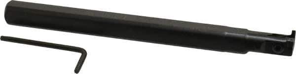 Seco - A..-CGHR, Right Hand, 0.118" Max Depth of Cut, Indexable Grooving Tool Holder - LC..1303.. Insert Compatibility, 7" OAL, Through Coolant - USA Tool & Supply
