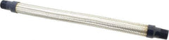 Mason Ind. - 3/4" Pipe, Braided Stainless Steel Single Arch Hose Pipe Expansion Joint - 18" Long, 700 Max psi, Male NPT - USA Tool & Supply