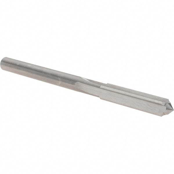 OSG - Letter E Solid Carbide Chucking Reamer - Straight Flute, 7/32" Straight Shank, 1" Flute Length, 3" OAL - USA Tool & Supply