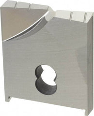 Allied Machine and Engineering - 2" Diam x 3/8" Thick, Seat Code D, Flat Bottom Spade Drill Insert - Uncoated Powdered Metal, Powdered Metal, Series D - USA Tool & Supply