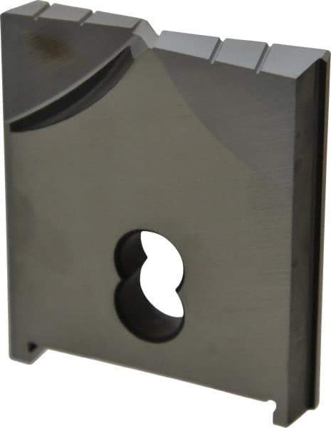 Allied Machine and Engineering - 2-1/8" Diam x 3/8" Thick, Seat Code D, Flat Bottom Spade Drill Insert - Uncoated Powdered Metal, Powdered Metal, Series D - USA Tool & Supply