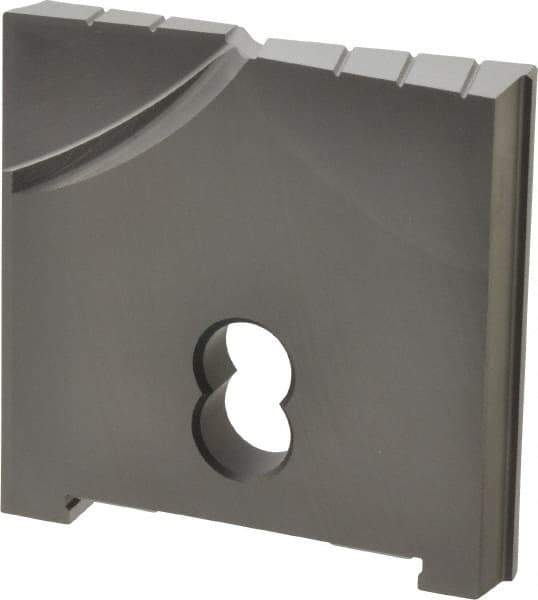 Allied Machine and Engineering - 2-1/2" Diam x 3/8" Thick, Seat Code D, Flat Bottom Spade Drill Insert - Uncoated Powdered Metal, Powdered Metal, Series D - USA Tool & Supply