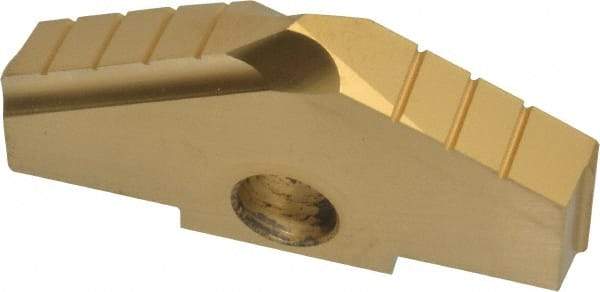 Allied Machine and Engineering - 2-1/2" Diam x 3/8" Thick, Seat Code D, 130° Included Angle Spade Drill Insert - TiN Coated, High Speed Steel, Series D - USA Tool & Supply