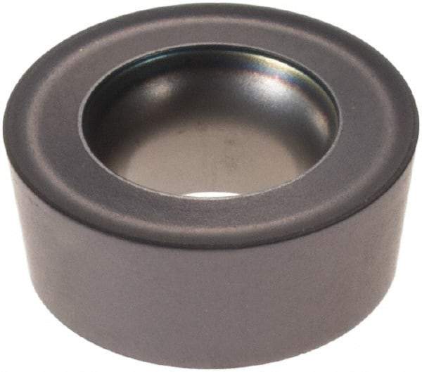 Iscar - RCMT1204M, IC907 Grade Carbide Profiling Insert - TiAlN/TiN Finish, 7° Relief Angle, Round, 4.75mm Thick, 11.99mm Inscribed Circle - USA Tool & Supply