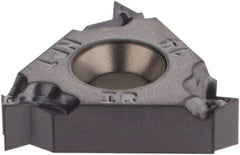 Iscar - 16IR Internal Right Hand 14 NPT Laydown Threading Insert - Grade IC908, TiAlN Coated Carbide, 9.53mm Inscribed Circle - USA Tool & Supply