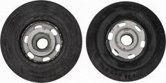 Made in USA - 4" Diam Disc Backing Smooth Backing Pad - Medium Density, 12,000 RPM - USA Tool & Supply