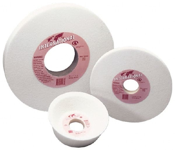 Grier Abrasives - 8" Diam x 1-1/4" Hole x 1" Thick, I Hardness, 80 Grit Surface Grinding Wheel - USA Tool & Supply