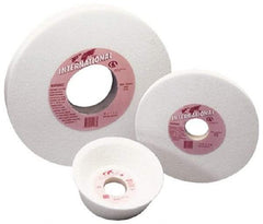 Camel Grinding Wheels - 14" Diam x 5" Hole x 1" Thick, I Hardness, 46 Grit Surface Grinding Wheel - Aluminum Oxide, Type 1, Coarse Grade, 1,910 Max RPM, Vitrified Bond, No Recess - USA Tool & Supply