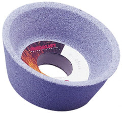 Grier Abrasives - 4 Inch Diameter x 1-1/4 Inch Hole x 1-1/2 Inch Thick, 46 Grit Tool and Cutter Grinding Wheel - USA Tool & Supply