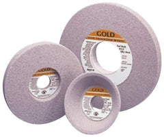 Camel Grinding Wheels - 14" Diam x 5" Hole x 1" Thick, H Hardness, 46 Grit Surface Grinding Wheel - Aluminum Oxide, Type 1, Coarse Grade, 1,910 Max RPM, Vitrified Bond, No Recess - USA Tool & Supply