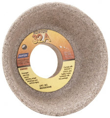 Grier Abrasives - 4 Inch Diameter x 1-1/4 Inch Hole x 1-1/2 Inch Thick, 60 Grit Tool and Cutter Grinding Wheel - USA Tool & Supply