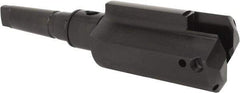 Allied Machine and Engineering - Series H, 4 to 8-1/2" Diam, 5MT Taper Shank, Straight Flute Spade Drill - 7" Max Depth, 11-1/8" Body Length, 15-7/16" OAL, Short Length, Through Coolant - USA Tool & Supply