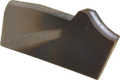 Kennametal - A2016 CM KC5025 Grade, 0.063" Cutting Width, Carbide Cutoff Insert - 16° Right Hand Lead Angle, TiAlN Coated - USA Tool & Supply