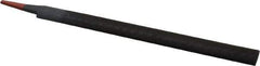 Simonds File - 10" Long, Smooth Cut, Half Round American-Pattern File - Double Cut, 9/32" Overall Thickness, Tang - USA Tool & Supply