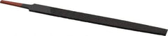 Simonds File - 8" Long, Flat American-Pattern File - Single Cut, 7/32" Overall Thickness, Tang - USA Tool & Supply