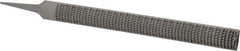 Nicholson - 12" Long x 1-5/32" Wide x 7/16" Thick Half Round Wood Rasp - Bastard Cut - USA Tool & Supply