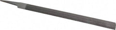 Nicholson - 14" Long, Bastard Cut, Half Round American-Pattern File - Single Cut, Tang - USA Tool & Supply