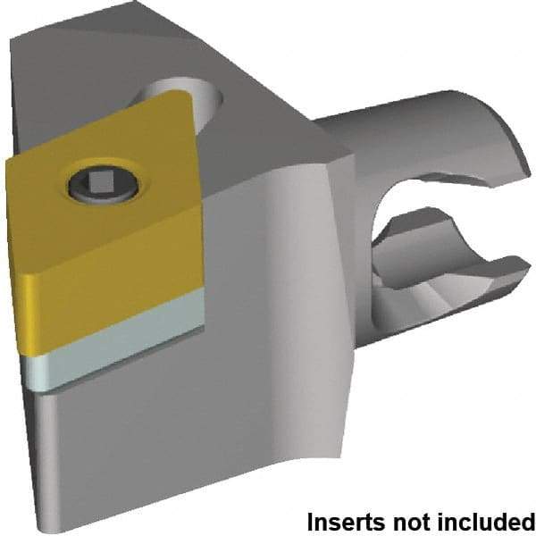Kennametal - Left Hand Cut, Size KM16, DN.. 1104.. Insert Compatiblity, External Modular Turning & Profiling Cutting Unit Head - 10mm Ctr to Cutting Edge, 20mm Head Length, Series Kenloc - USA Tool & Supply