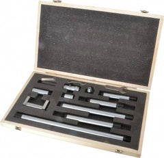 SPI - 2 to 40 Inch Range, Carbide Mechanical Inside Tubular Micrometer - 0.001 Inch Graduation, 0.0001 Inch Accuracy - USA Tool & Supply