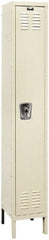 Hallowell - 1 Door, 1 Tier, Ready-Built Wardrobe & Box Lockers - USA Tool & Supply