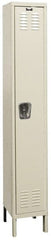 Hallowell - 1 Door, 1 Tier, Premium Wardrobe Lockers - USA Tool & Supply