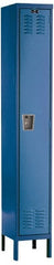 Hallowell - 1 Door, 1 Tier, Premium Wardrobe Lockers - USA Tool & Supply