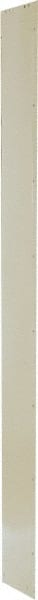Hallowell - 72" High x 12" Deep, Locker Finished End Panels - USA Tool & Supply