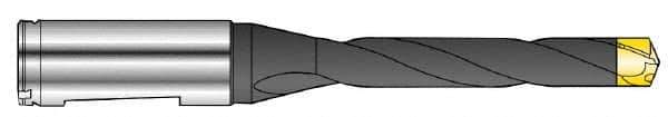 Seco - 14 to 14.99mm Diam, 3xD, 50mm Max Depth, 16mm Shank Diam, 59.4mm Flute, 127.4mm OAL, Replaceable Tip Drill - SD100 Insert, SD103 Toolholder, Series SD103 - USA Tool & Supply