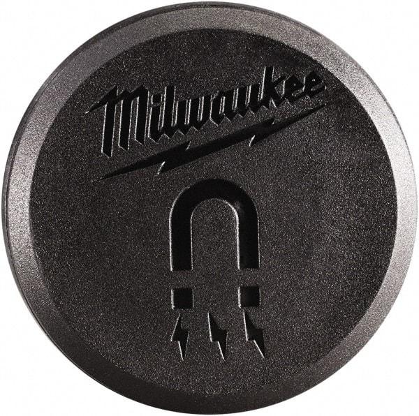 Milwaukee Tool - 1-3/4" Long x 1-3/4" Wide, Task & Machine Light Magnet - For Use with LED Stick Lights - USA Tool & Supply