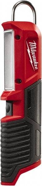 Milwaukee Tool - 12 Volt, Cordless, LED Portable Handheld Work Light - 1 Head, 220 Lumens, 9-1/4" Long - USA Tool & Supply