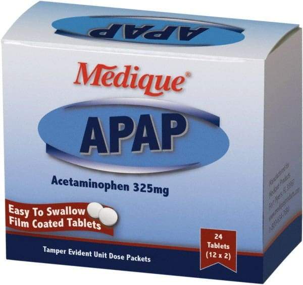 Medique - Medique APAP Non-Aspirin Tablets - Headache & Pain Relief - USA Tool & Supply