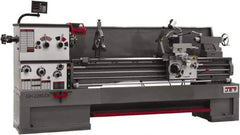 Jet - 26" Swing, 80" Between Centers, 230 Volt, Triple Phase Engine Lathe - 6MT Taper, 10 hp, 40 to 1,800 RPM, 4-1/8" Bore Diam, 43" Deep x 57" High x 136" Long - USA Tool & Supply