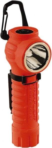 Streamlight - LED Bulb, 170 Lumens, Industrial/Tactical Flashlight - Orange Plastic Body, 2 CR123 Batteries Included - USA Tool & Supply