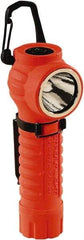 Streamlight - LED Bulb, 170 Lumens, Industrial/Tactical Flashlight - Orange Plastic Body, 2 CR123 Batteries Included - USA Tool & Supply