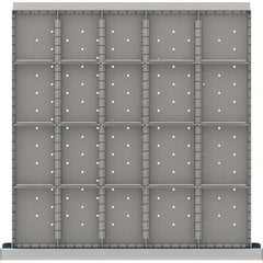 LISTA - 20-Compartment Drawer Divider Layout for 3.15" High Drawers - USA Tool & Supply