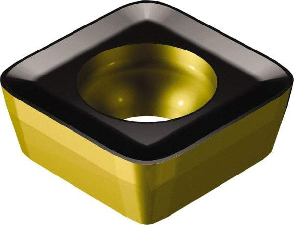 Sandvik Coromant - R2100904 PM Grade 4330 Carbide Milling Insert - TiCN/Al2O3/TiN Coated, 4.5mm Thick, 9.5mm Inscribed Circle - USA Tool & Supply