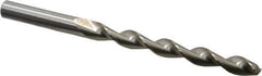 Chicago-Latrobe - 5/16" 135° High Speed Steel Jobber Drill - Bright Finish, Right Hand Cut, Parabolic Flute, Straight Shank, 4-1/2" OAL, Split Point - USA Tool & Supply