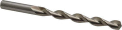 Chicago-Latrobe - 13/32" 135° High Speed Steel Jobber Drill - Bright Finish, Right Hand Cut, Parabolic Flute, Straight Shank, 5-1/4" OAL, Split Point - USA Tool & Supply