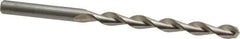 Chicago-Latrobe - Letter C 135° High Speed Steel Jobber Drill - Bright Finish, Right Hand Cut, Parabolic Flute, Straight Shank, 4" OAL, Split Point - USA Tool & Supply