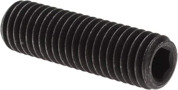 Value Collection - 1/2-13 UNC, 1-3/4" OAL, Cup Point Set Screw - Grade 8 Alloy Steel, 1/4" Key - USA Tool & Supply