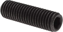 Value Collection - 1/2-13 UNC, 1-3/4" OAL, Cup Point Set Screw - Grade 8 Alloy Steel, 1/4" Key - USA Tool & Supply